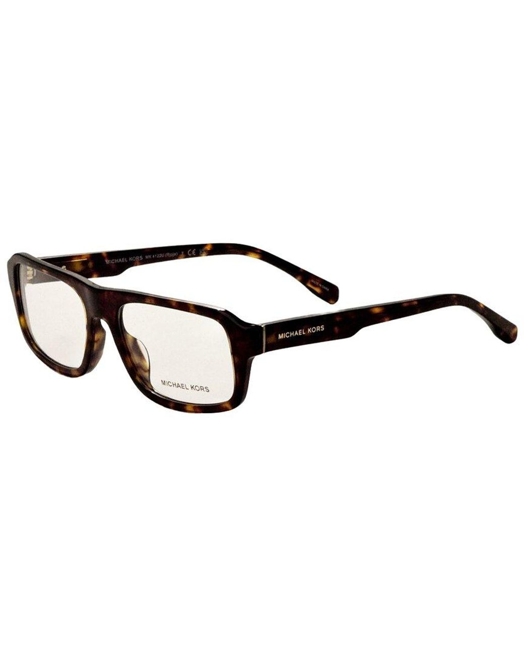 Michael Kors Brown Rioja 56Mm Optical Frames for men