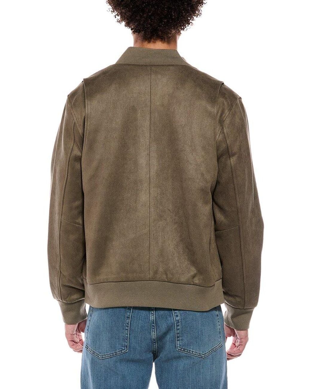 7 For All Mankind Brown Bomber Jacket for men