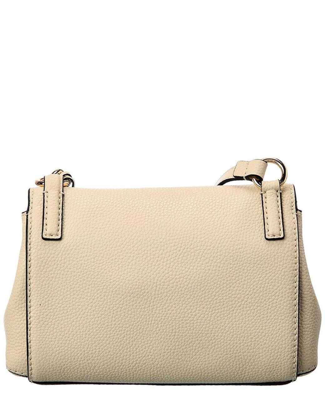 Marc Jacobs Mini Boho Grind Leather Shoulder Bag in Natural | Lyst