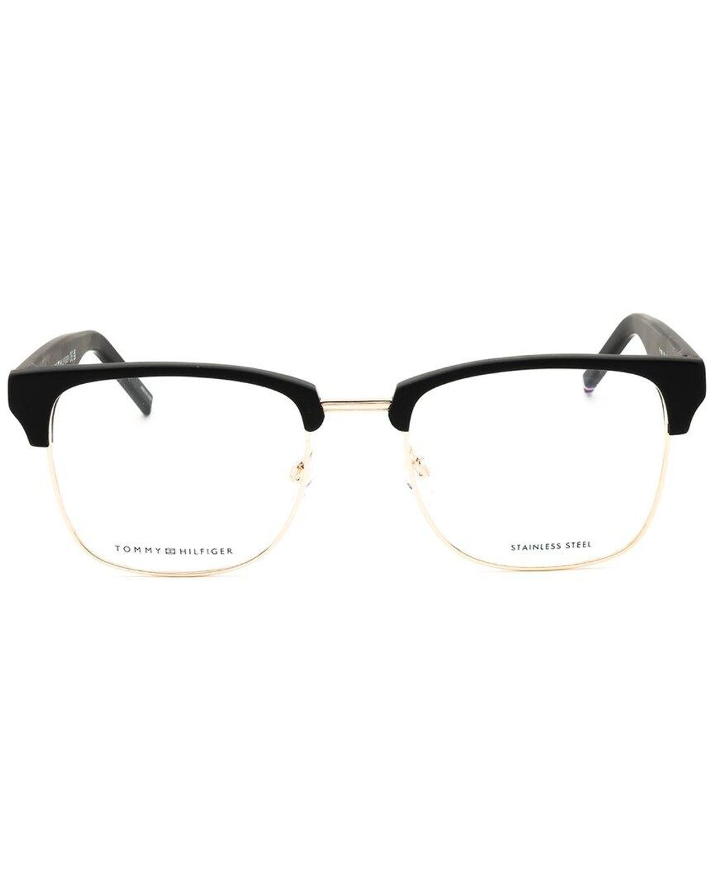 Tommy Hilfiger Black 54Mm Optical Frames for men