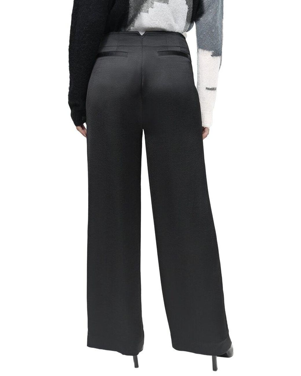 DKNY Black Dress Wide Leg Pant