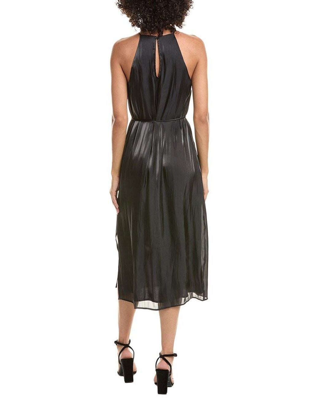 Bella Dahl Black Halter Neck Slip Dress