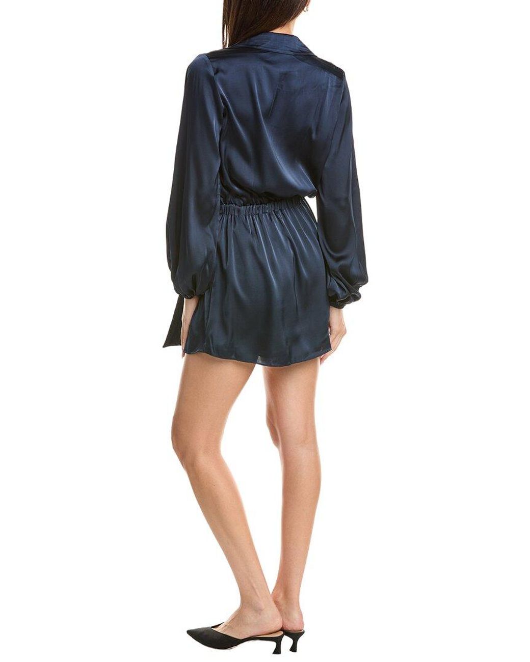 Ramy Brook Blue Meadow Mini Dress