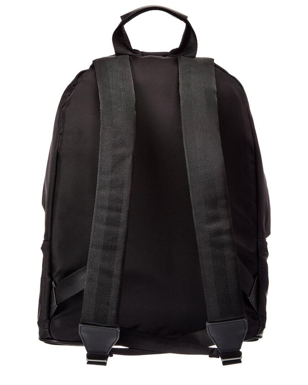 Palm Angels Black Contrast Detail Dome Backpack for men