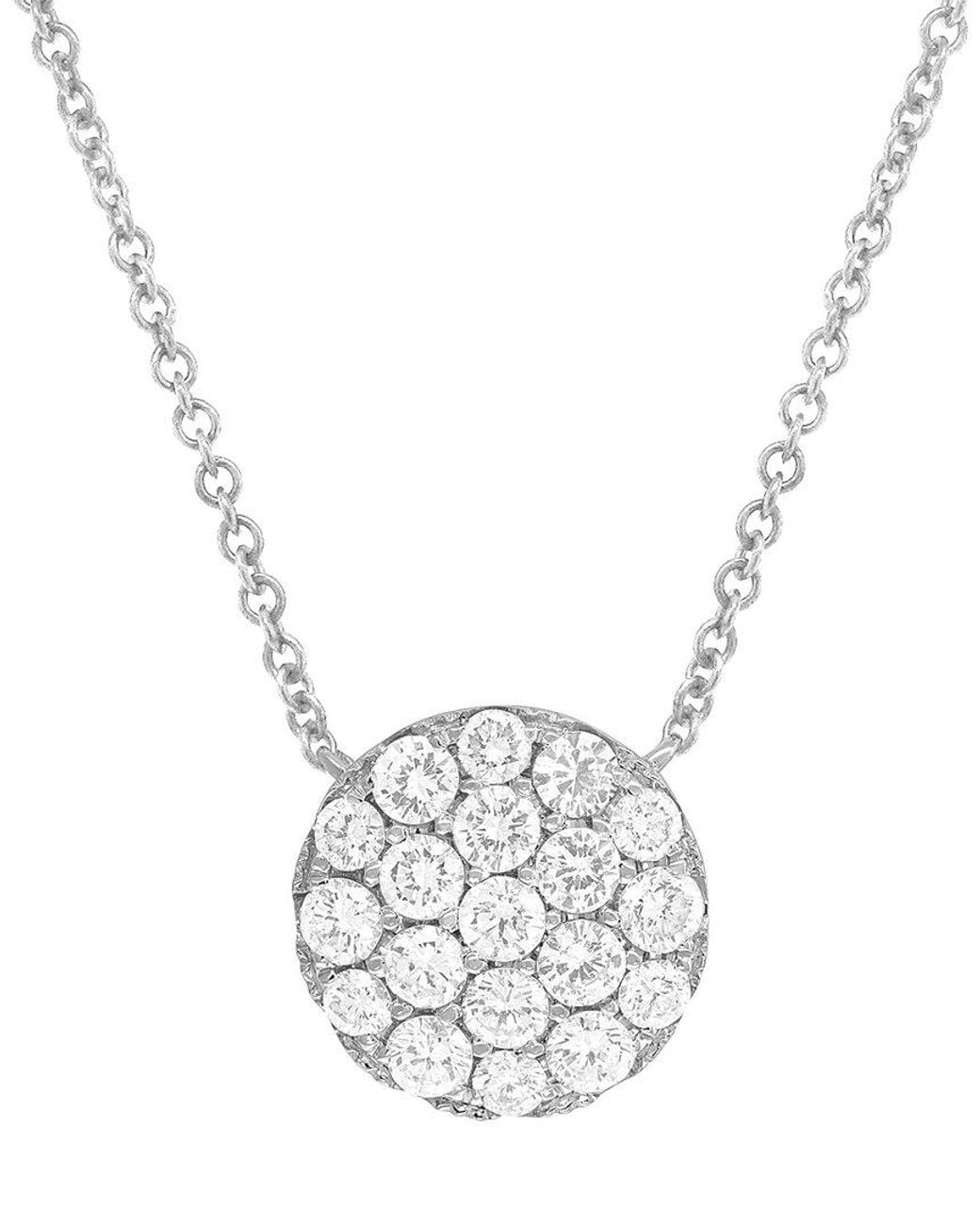 Diana M White Fine Jewelry 14k 0.50 Ct. Tw. Diamond Necklace