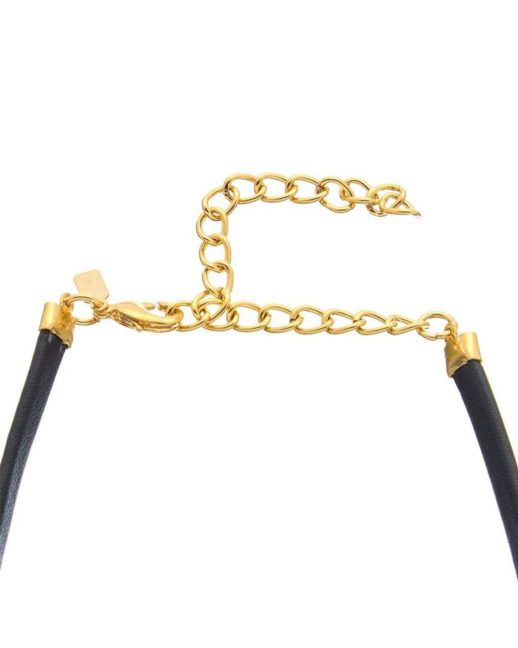 Kenneth Jay Lane Metallic Choker Necklace