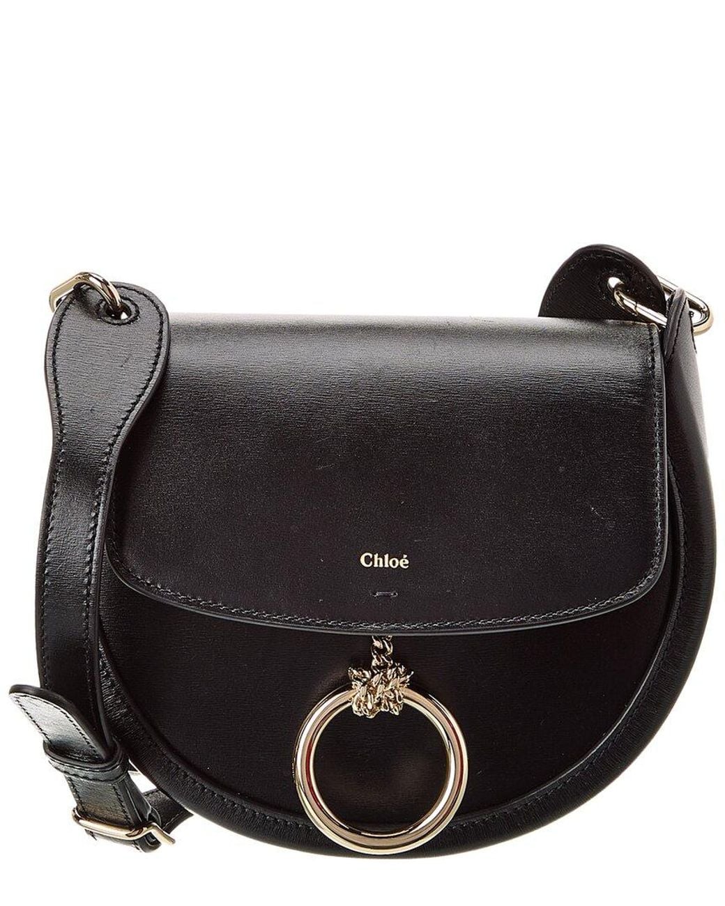 Chloé Black Arlene Leather Crossbody (Authentic Pre-Loved)