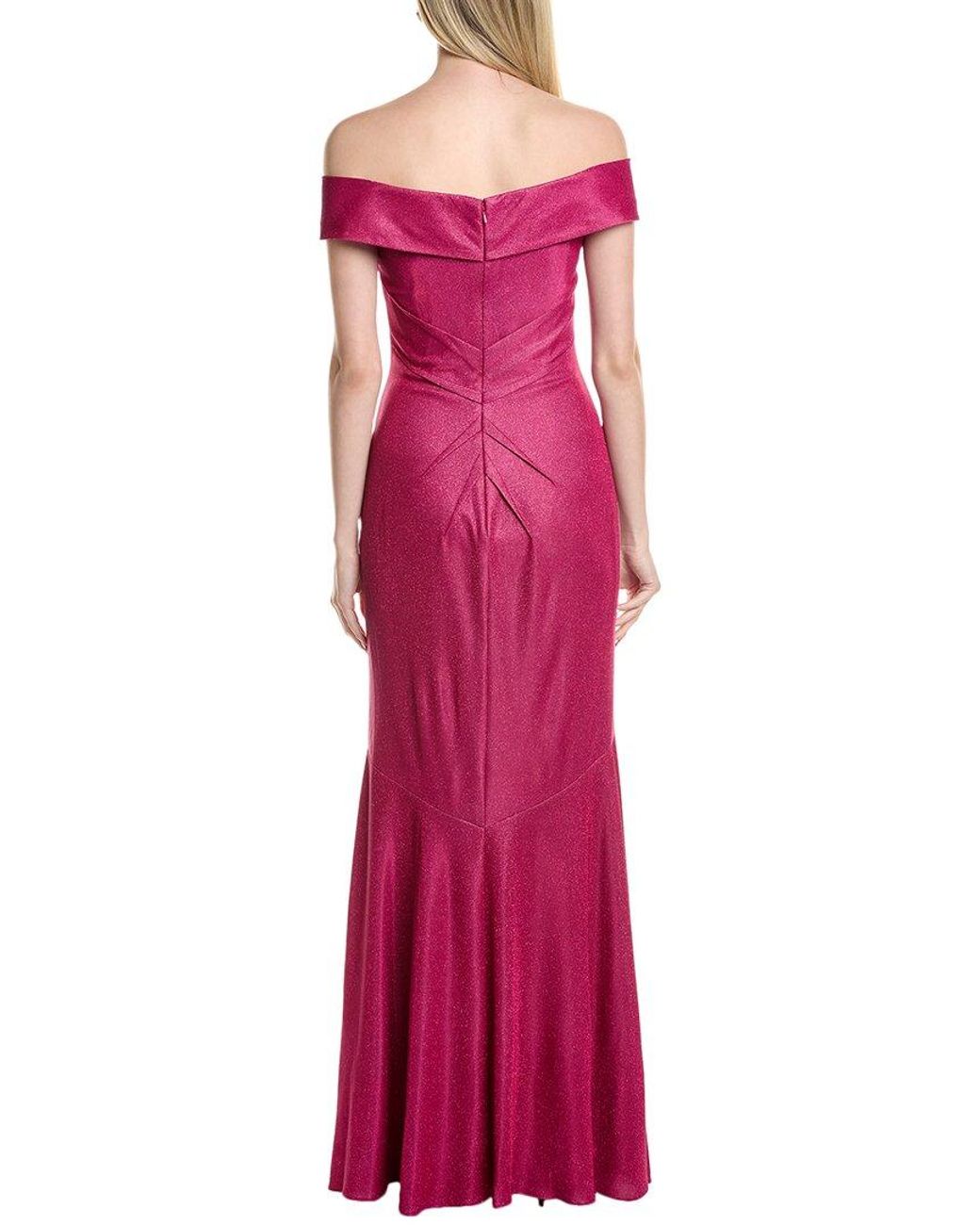 Rene Ruiz Red Mermaid Gown