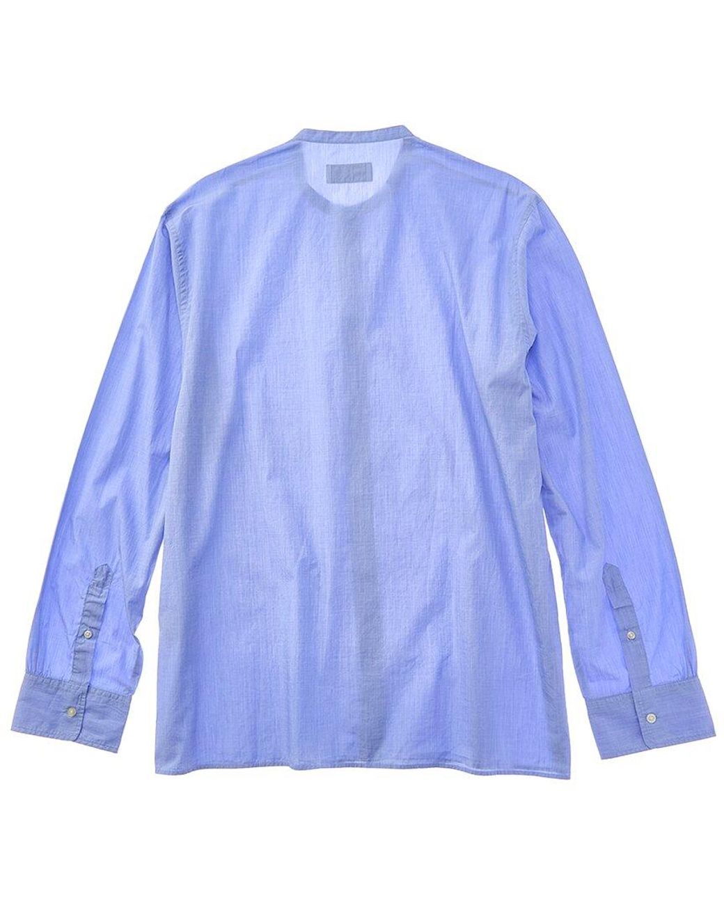 Officine Generale Blue Gaston Shirt for men