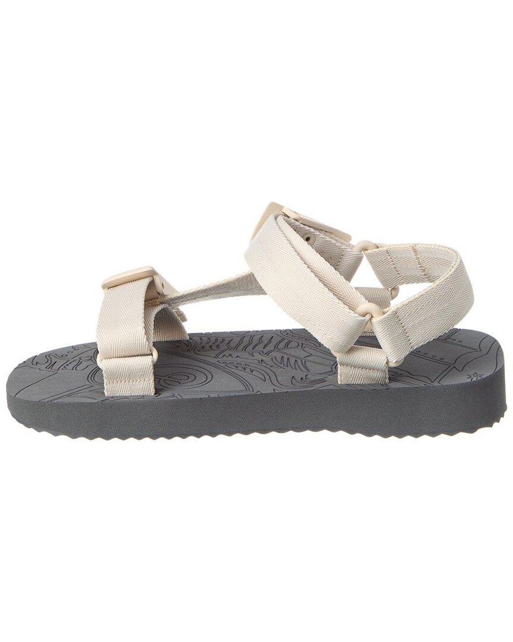 Burberry Metallic Trek Touch Strap Sandal