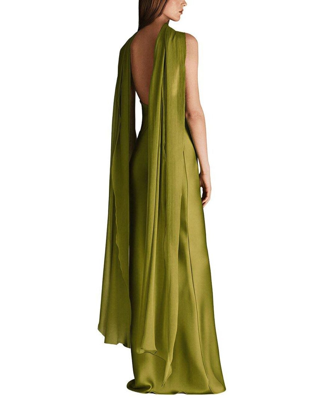 Dilireba Green Maxi Dress