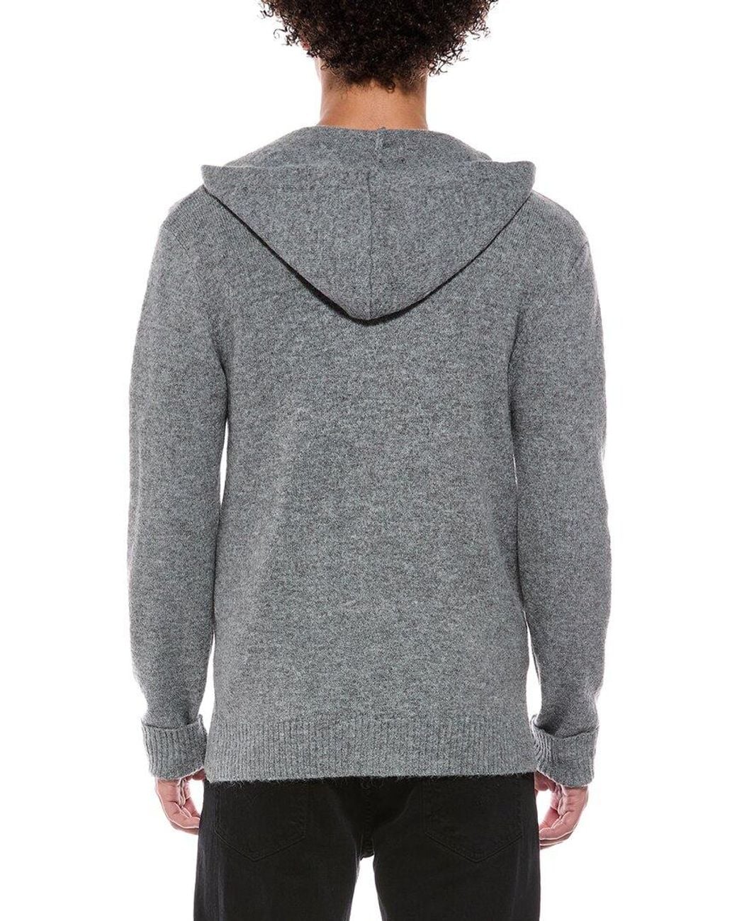 7 For All Mankind Gray Hoodie for men