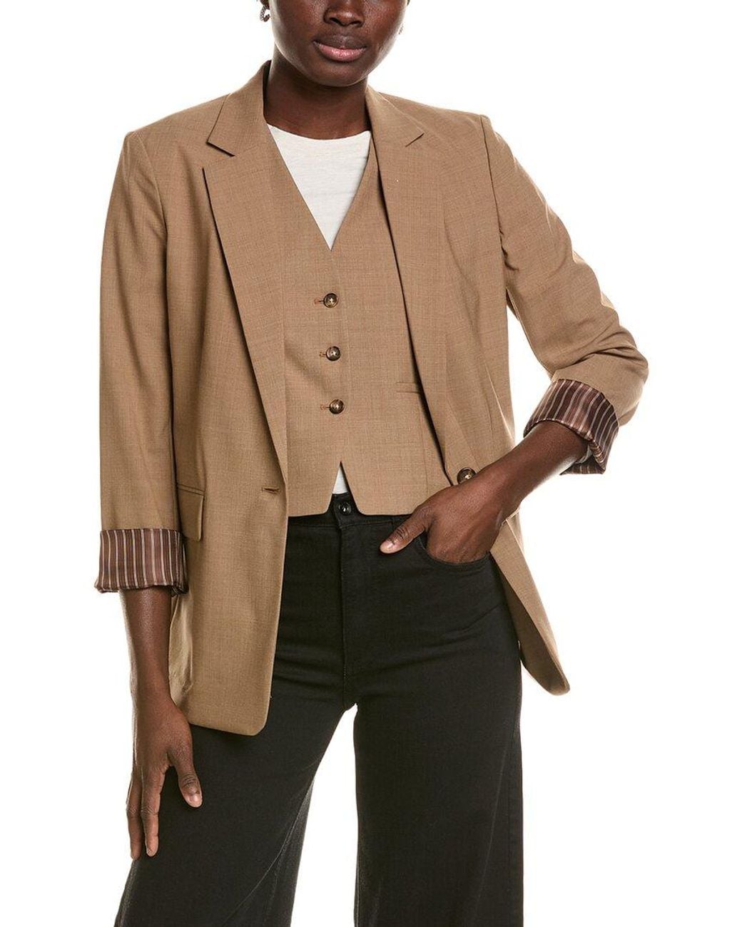 Rag & Bone Multicolor Jennifer Combo Blazer