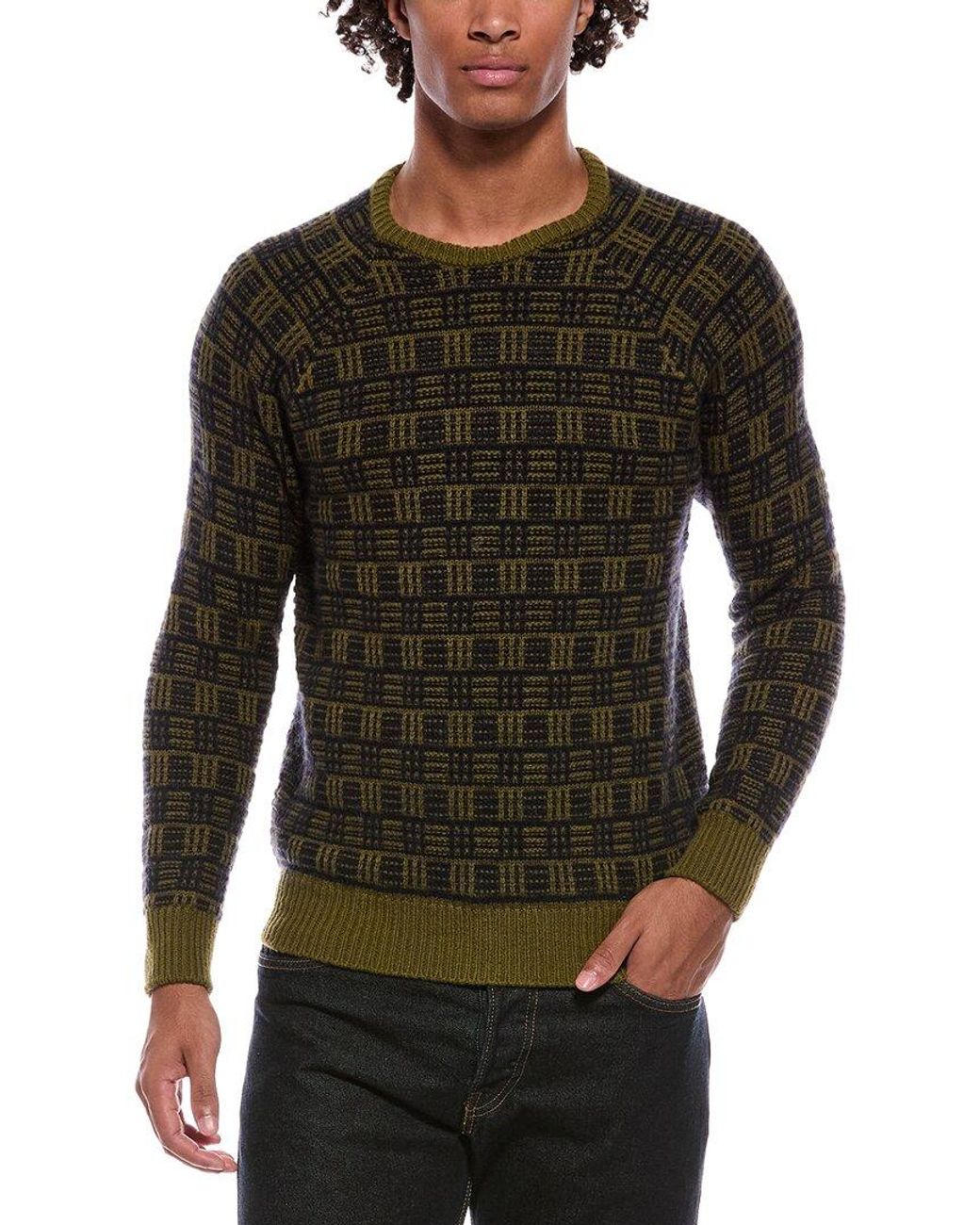 Slowear Black Zanone Wool & Mohair-Blend Sweater for men