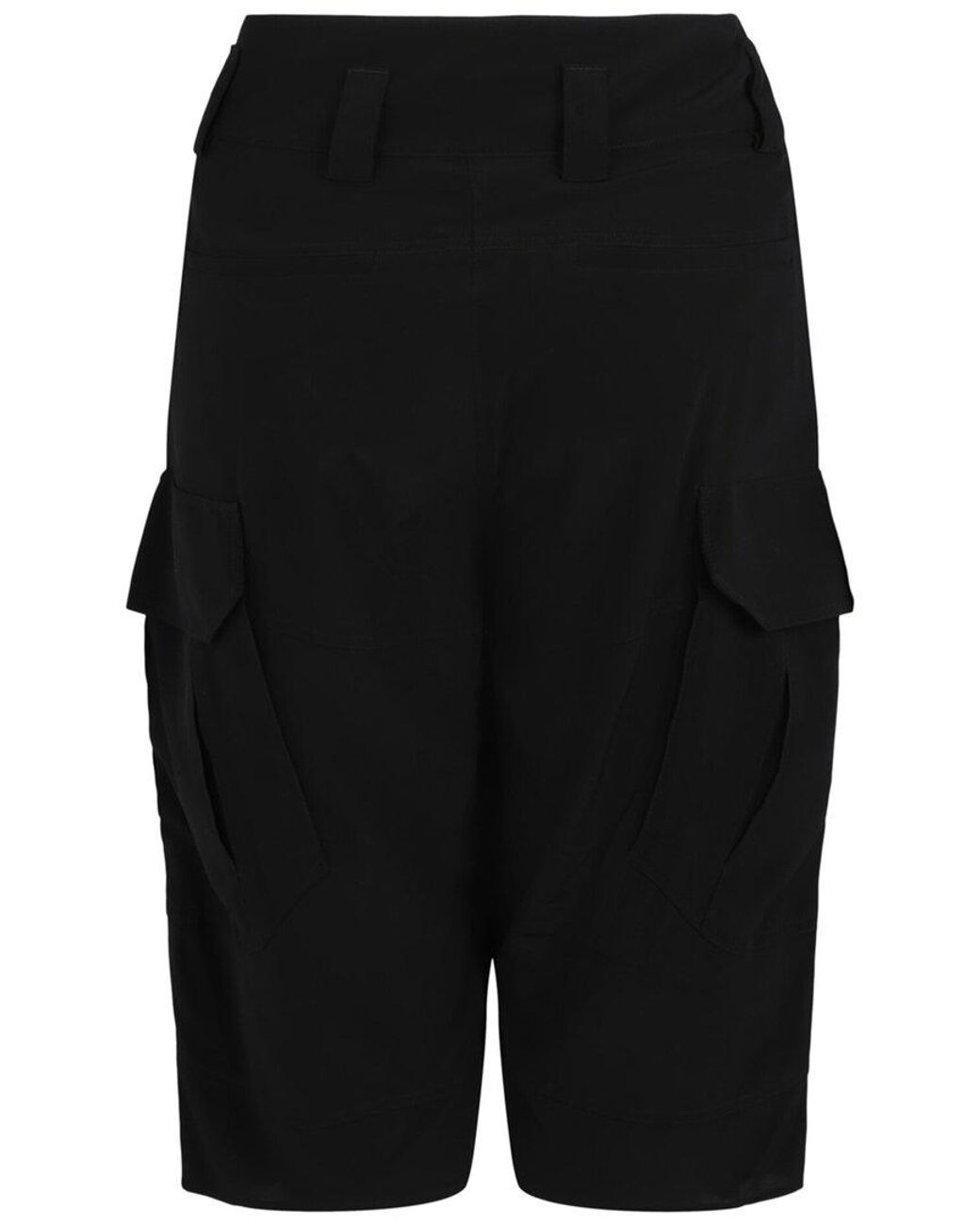 Givenchy Black Silk Cargo Short