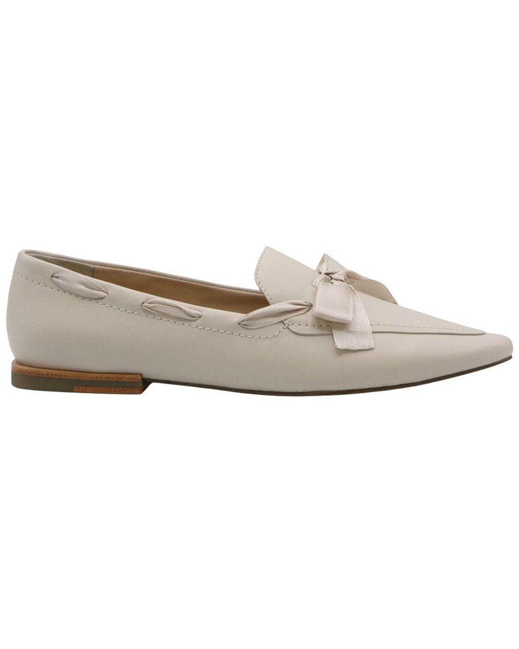 Charles David White Izzi Leather Dress Shoe
