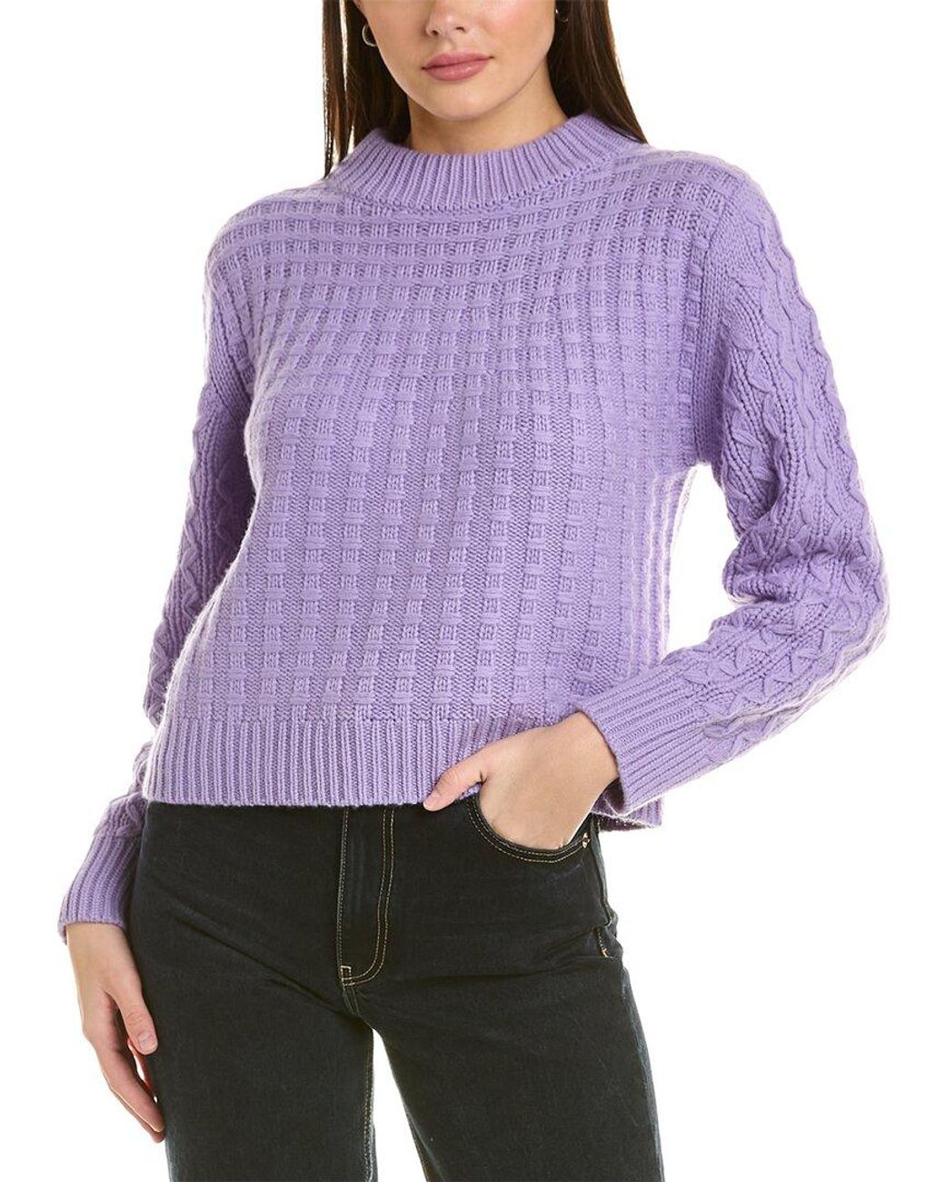 Plum hotsell cashmere sweater