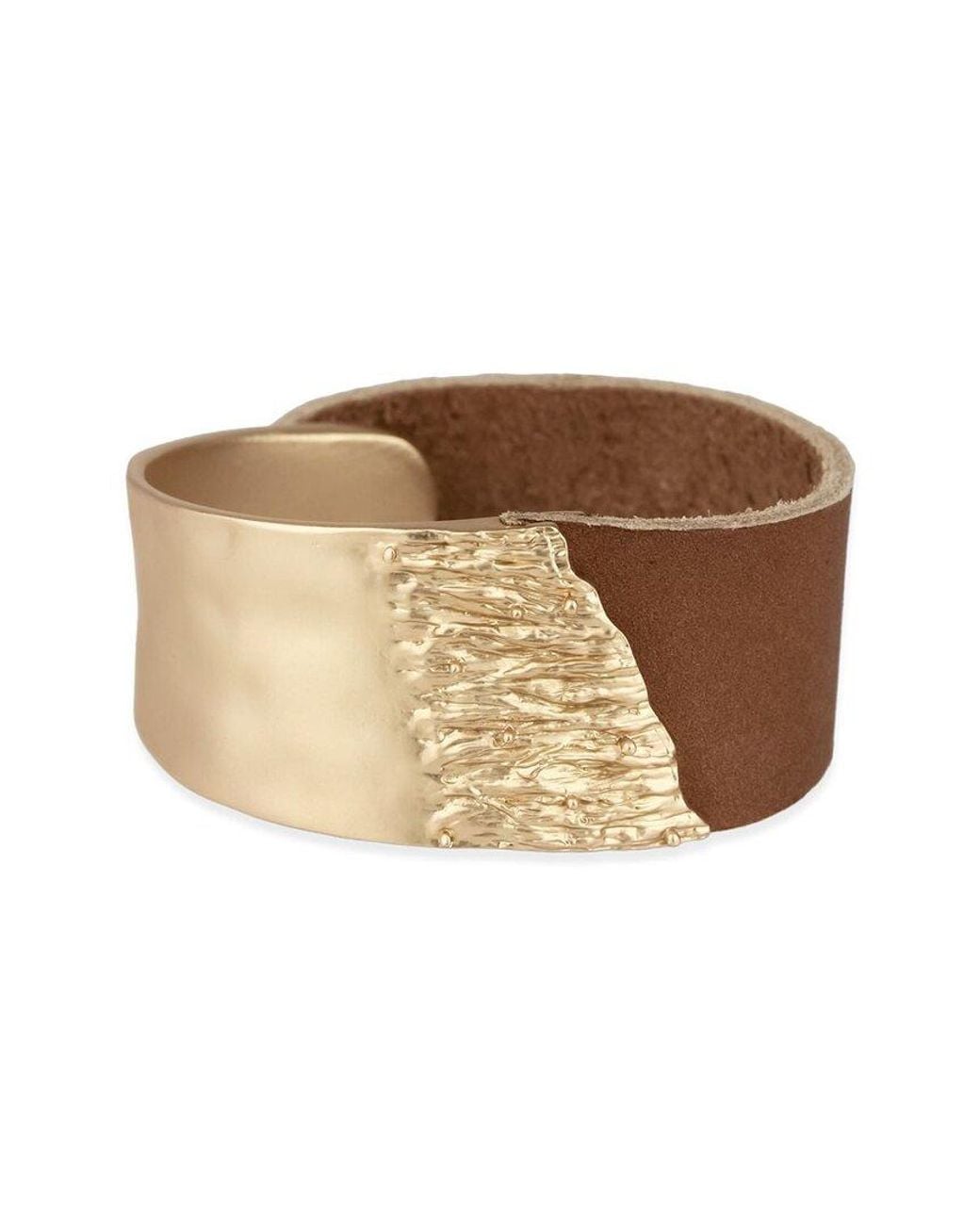 Saachi Natural Wild Ways Leather Bracelet