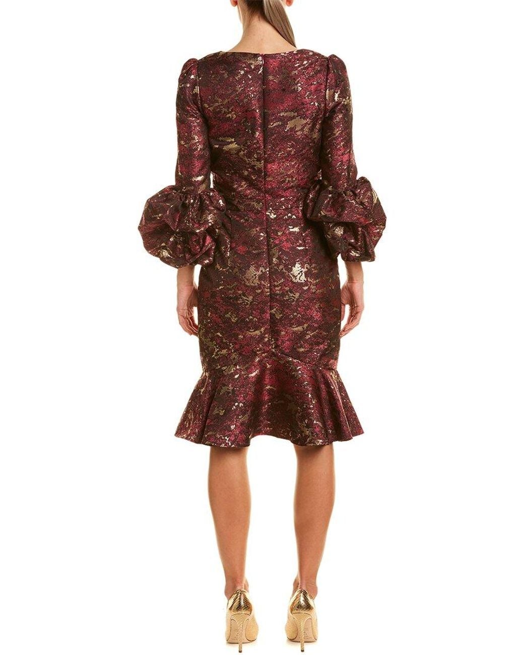 Issue New York Red Midi Dress