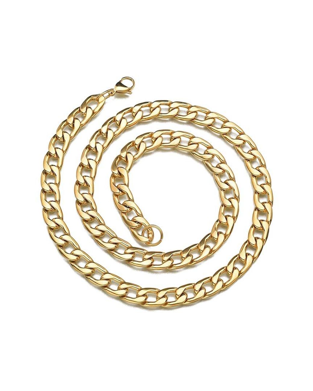 Stephen Oliver 18k Plated Link Necklace in Pattern (Metallic) for Men | Lyst