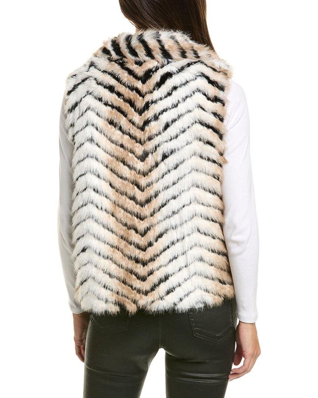 La Fiorentina White Striped Vest