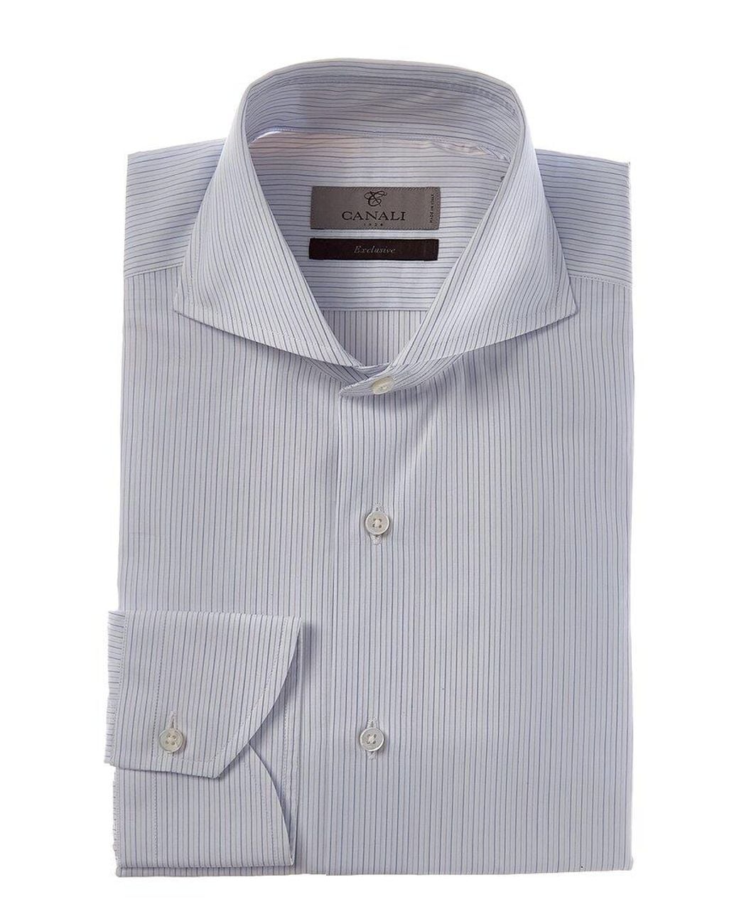 Canali Gray Dress Shirt for men