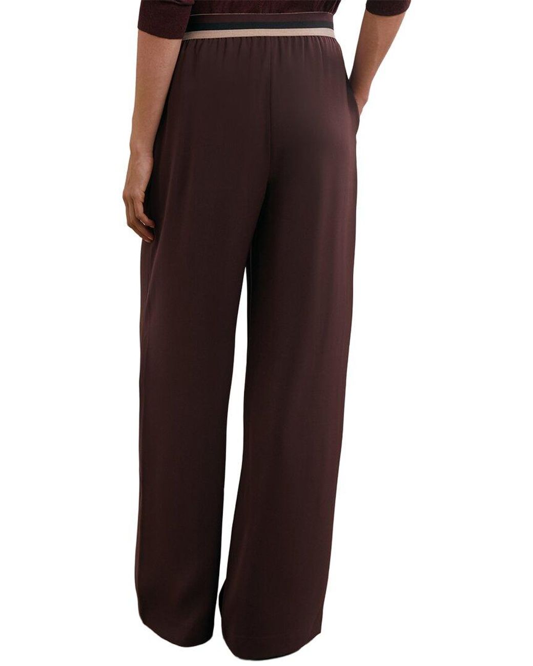 Reiss Brown Sonnie Trouser