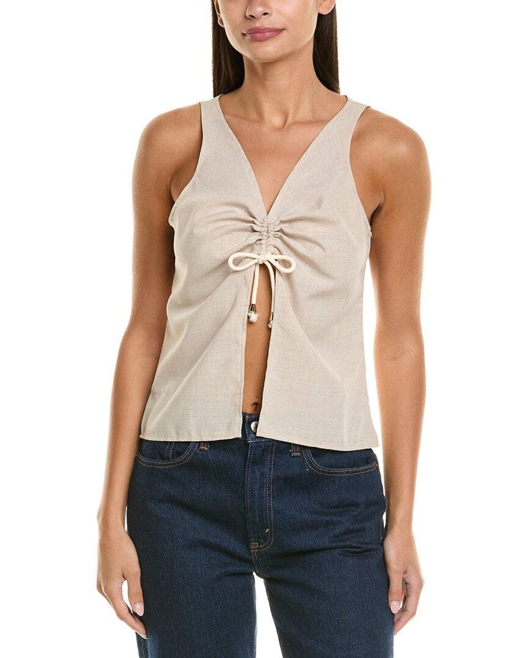 Madison Miles Blue Top