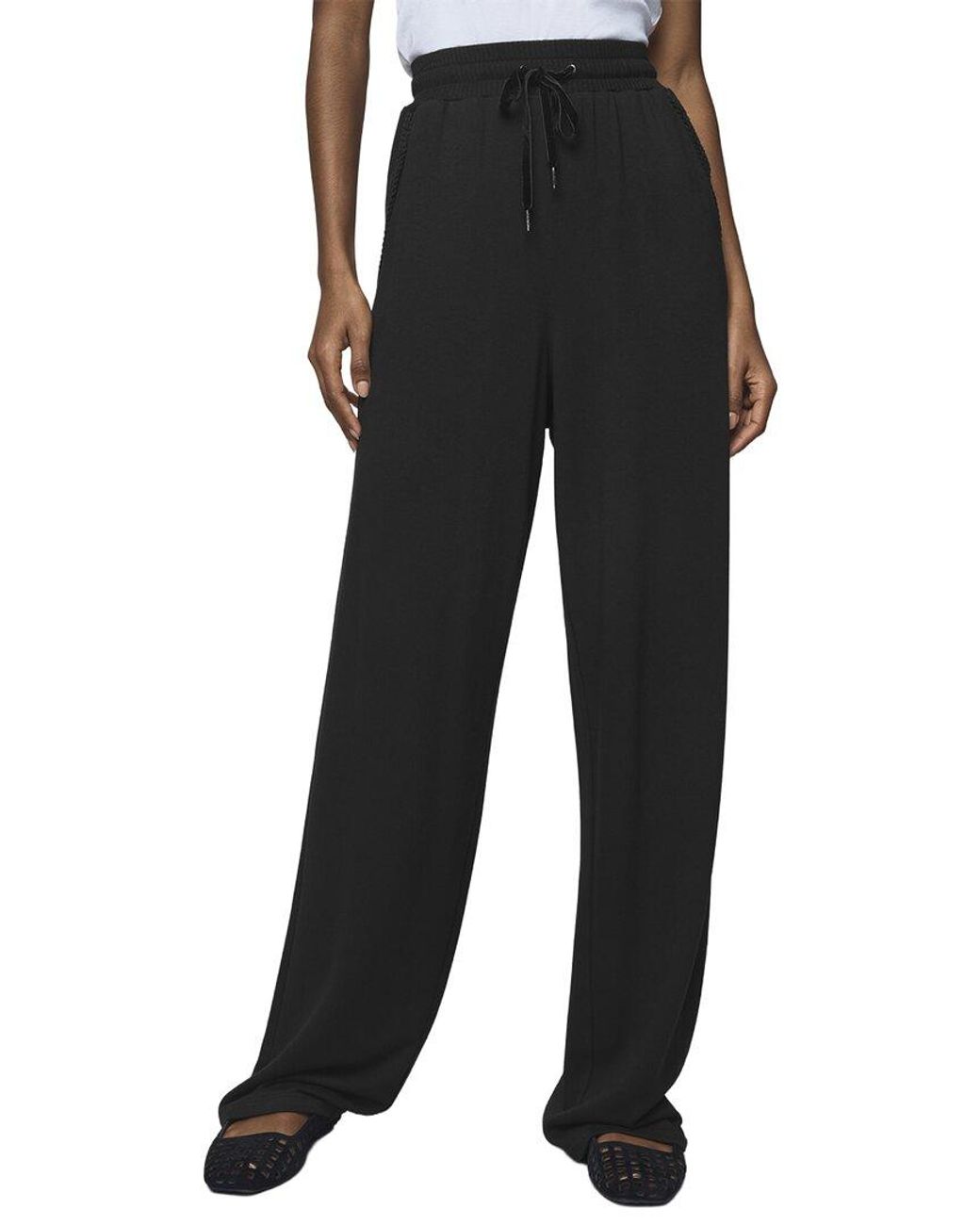 Splendid Black Supersoft Trim Pant