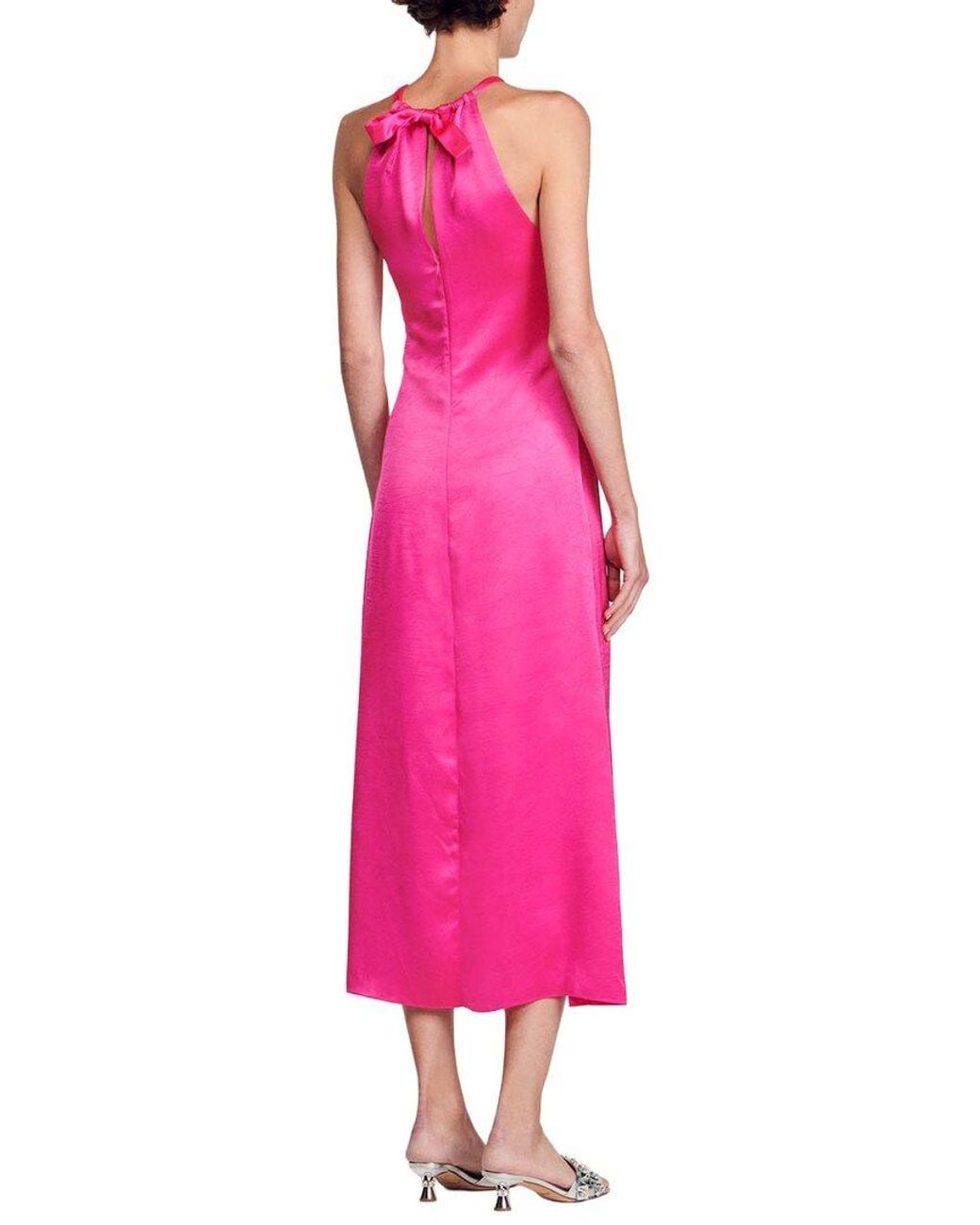 Sandro Pink Courtney Dress