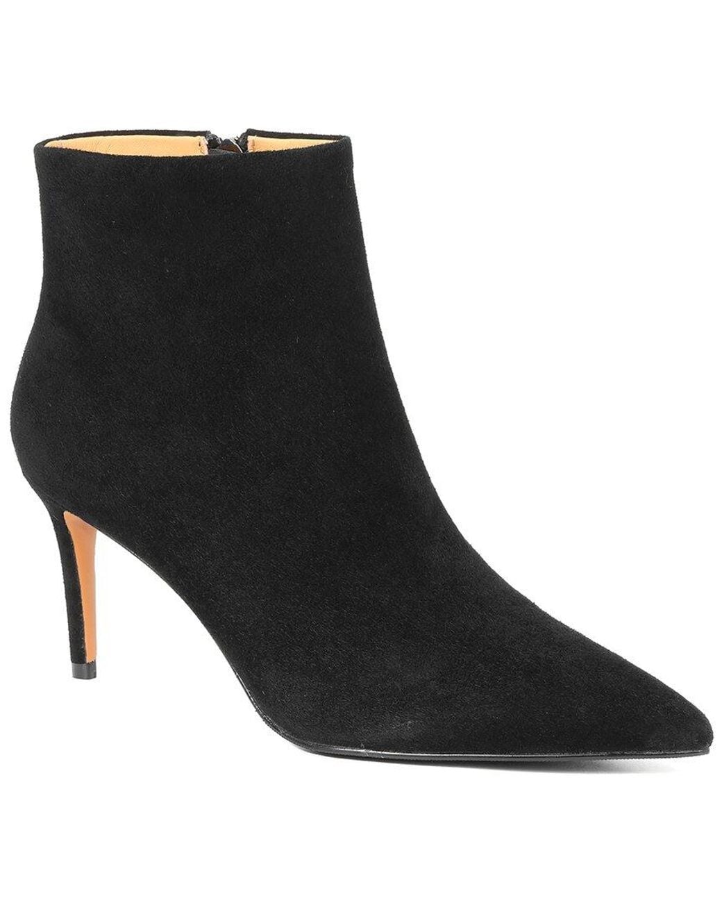 Tiffany & Fred Paris Black Suede Bootie