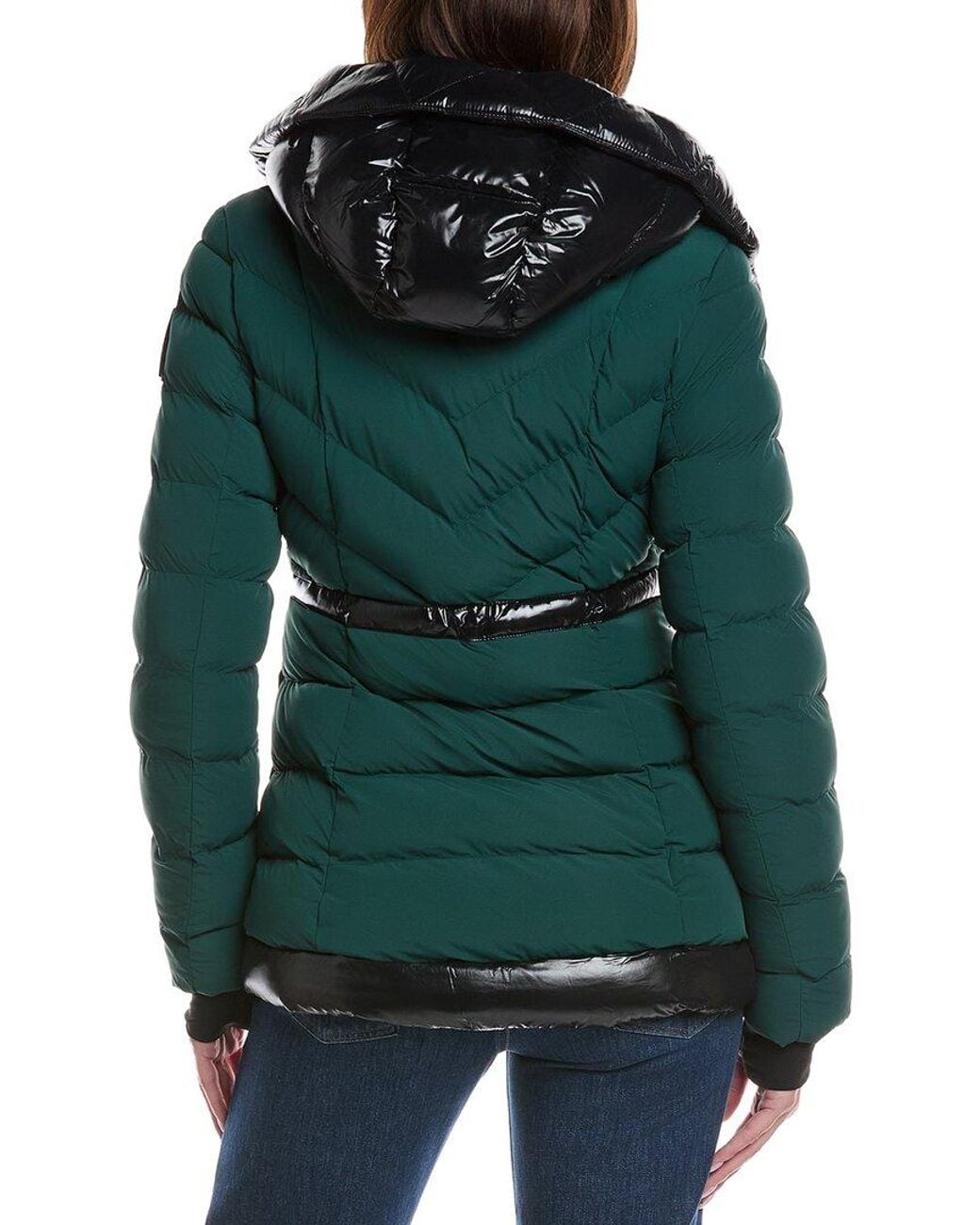 Alpenhaus Green Utility Lightweight Puffer Coat
