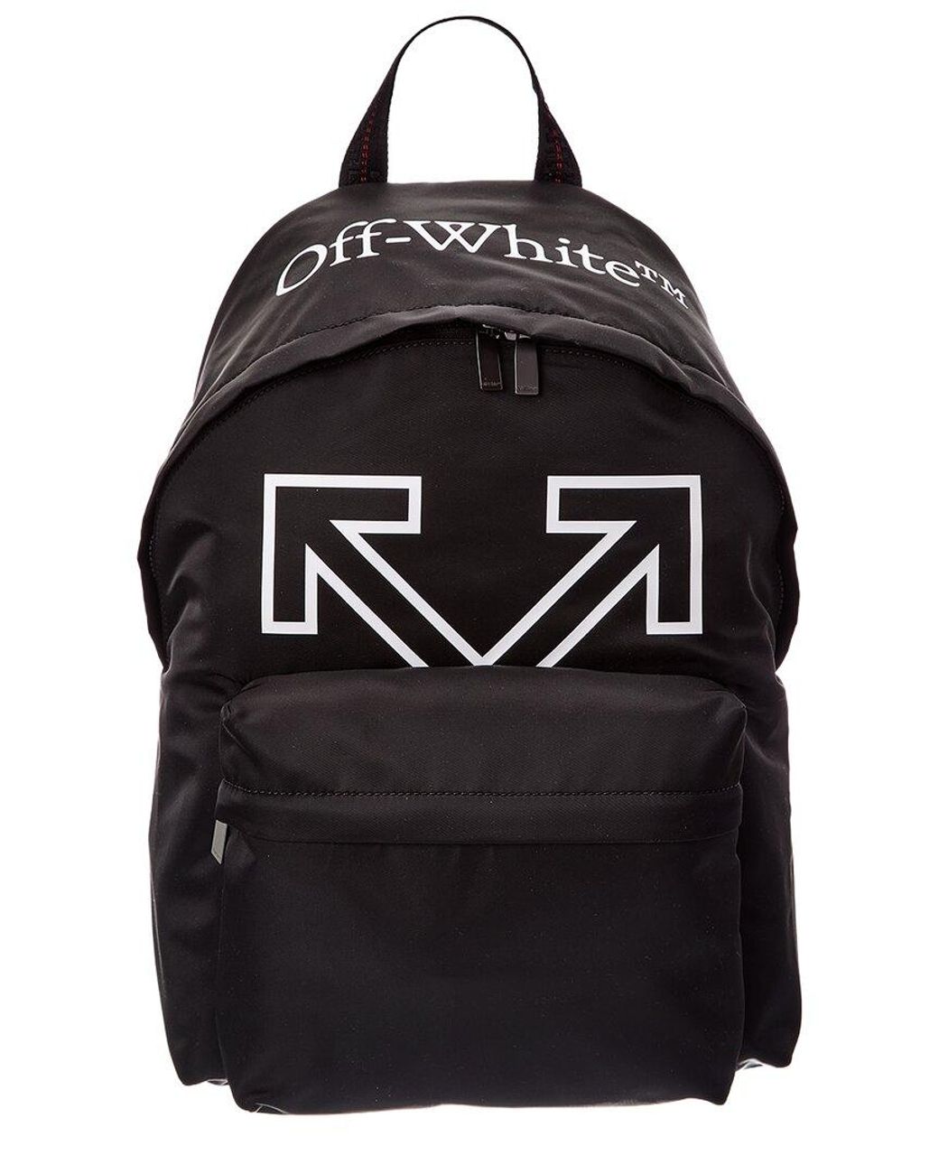 Off-White c/o Virgil Abloh Black Heritage Backpack for men