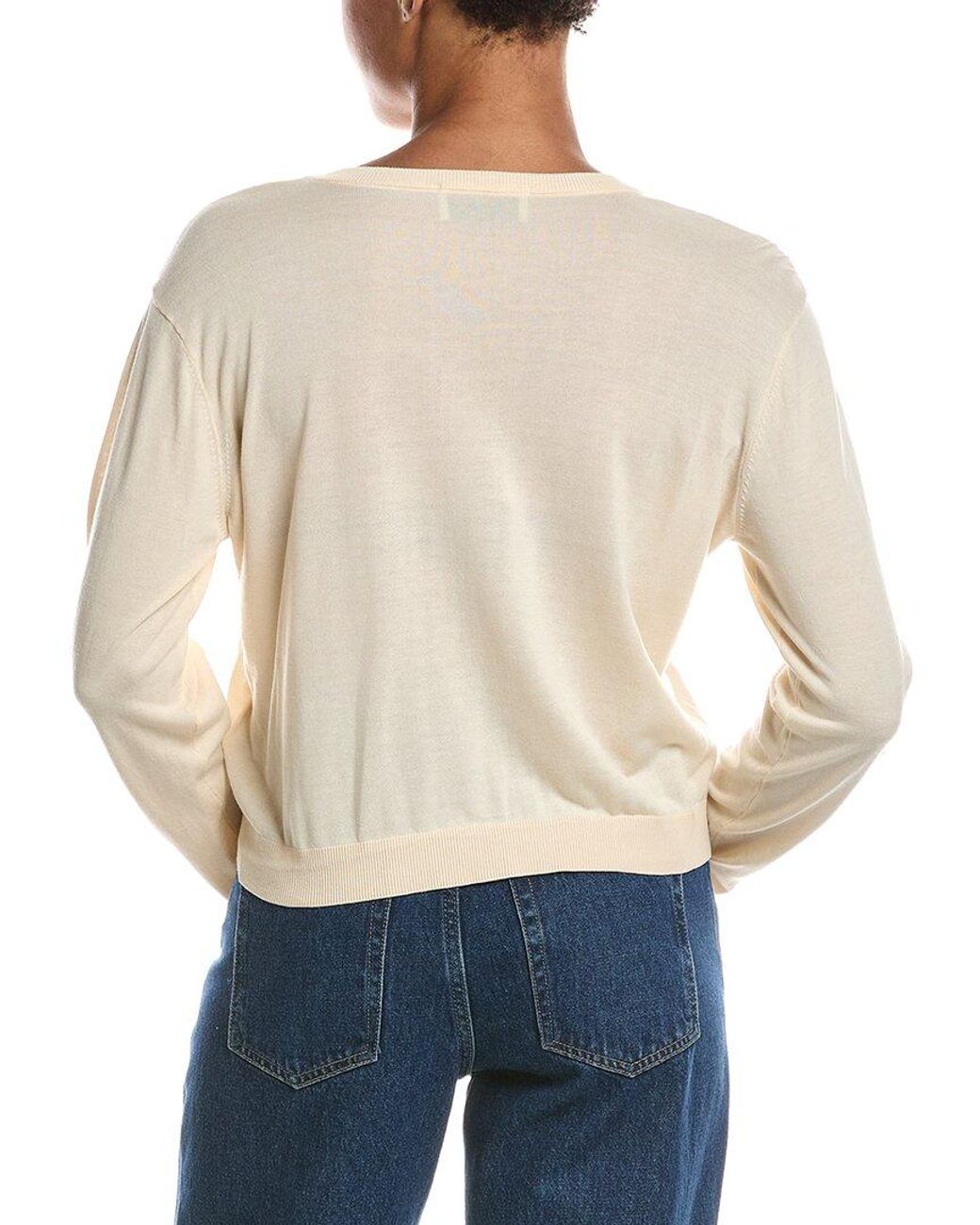 Officine Generale Blue Moane Silk-Blend Cardigan