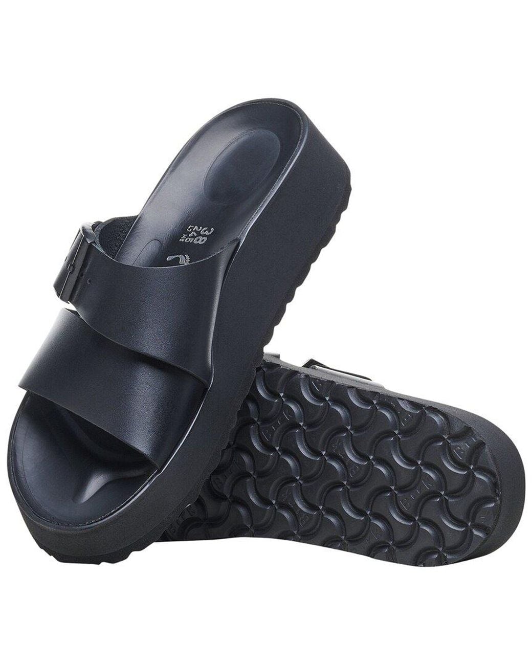 Birkenstock Blue Almina Leather Sandal