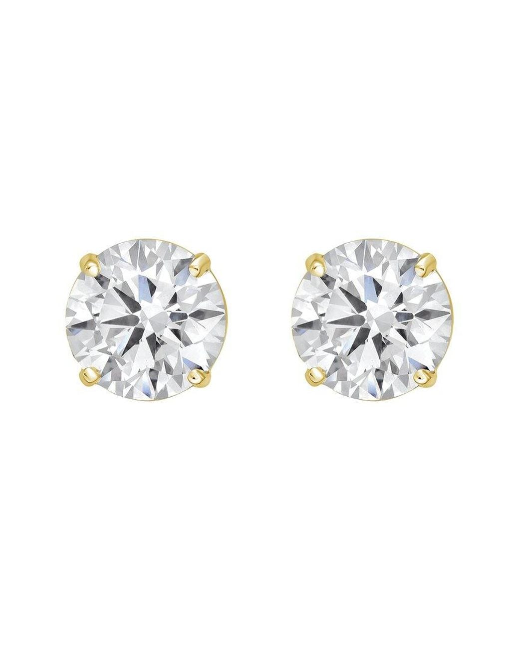 Diana M White Diana M. 14K 2.00 Ct. Tw. Lab-Grown Diamond Earrings