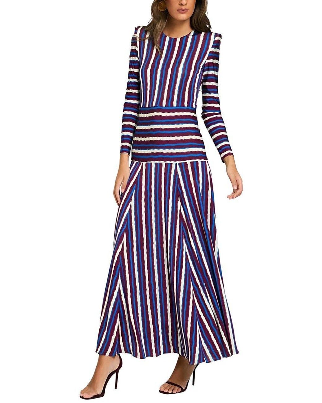 CHARLOTTE GREEN Purple Maxi Dress