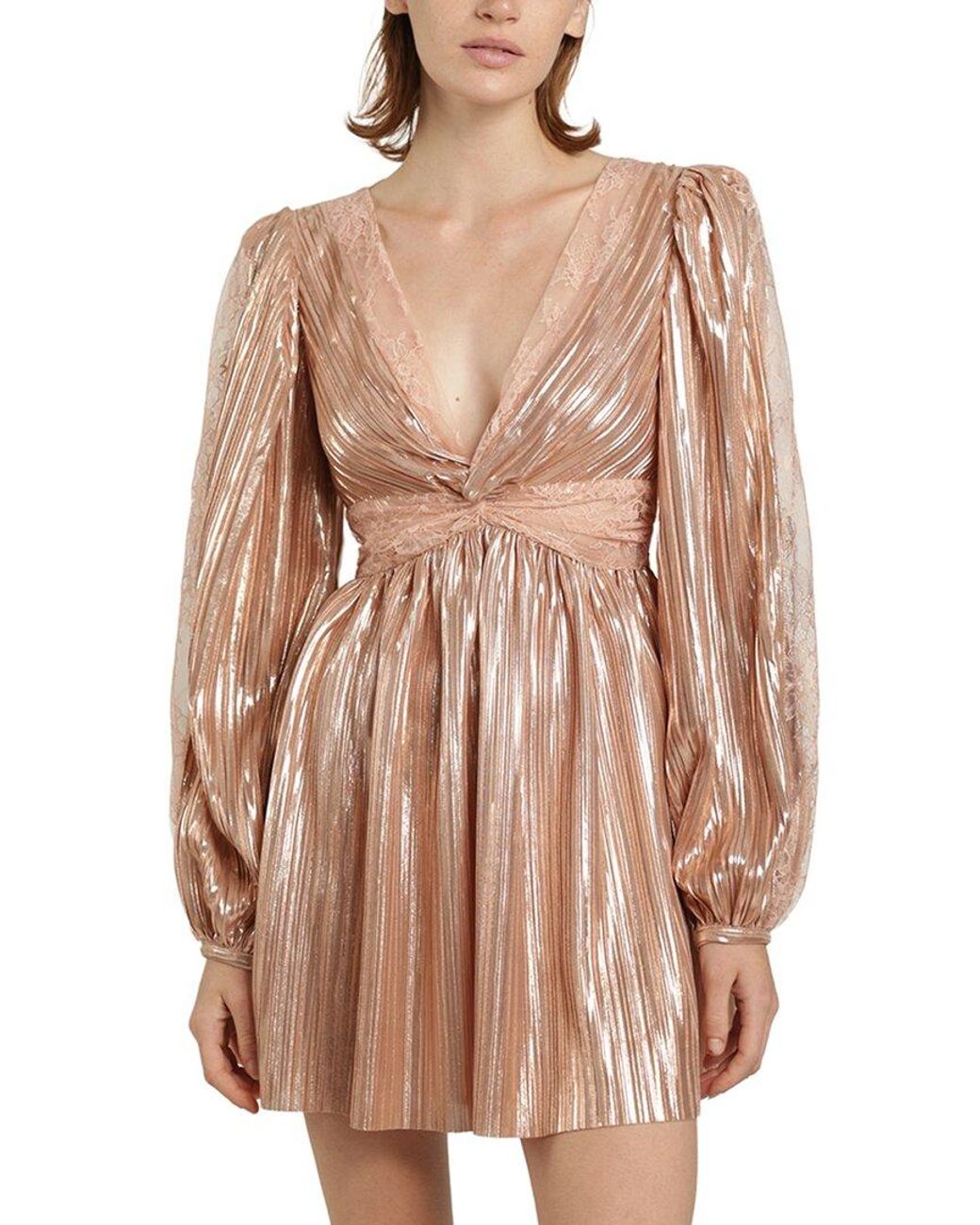 Sabina Musayev Pink Laurel Dress