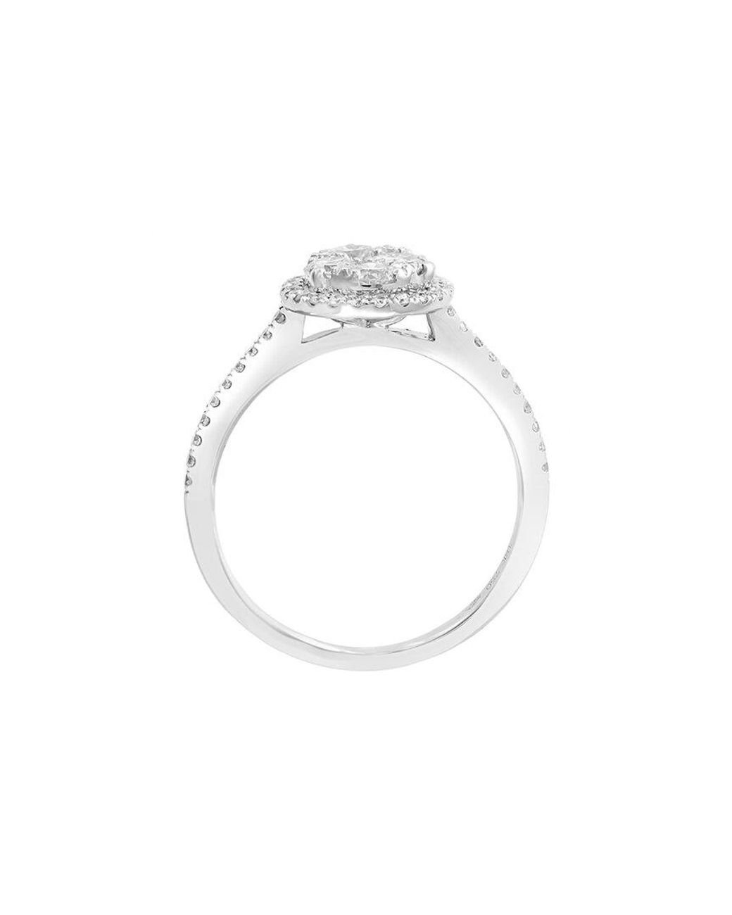 Effy Fine Jewelry White 14K 0.73 Ct. Tw. Diamond Ring
