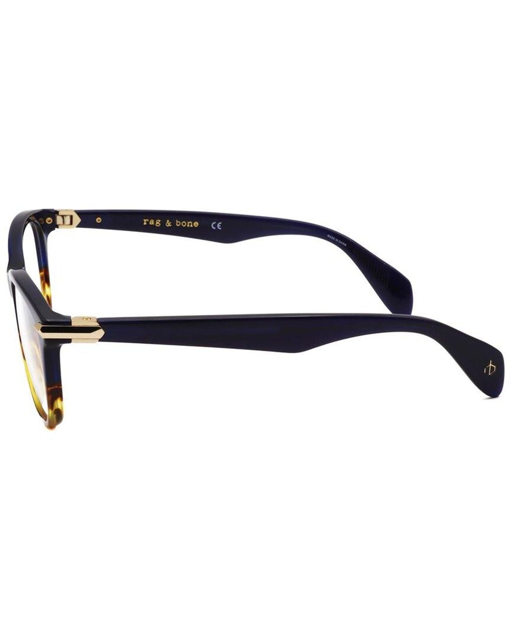 Rag & Bone Blue 51Mm Optical Frames