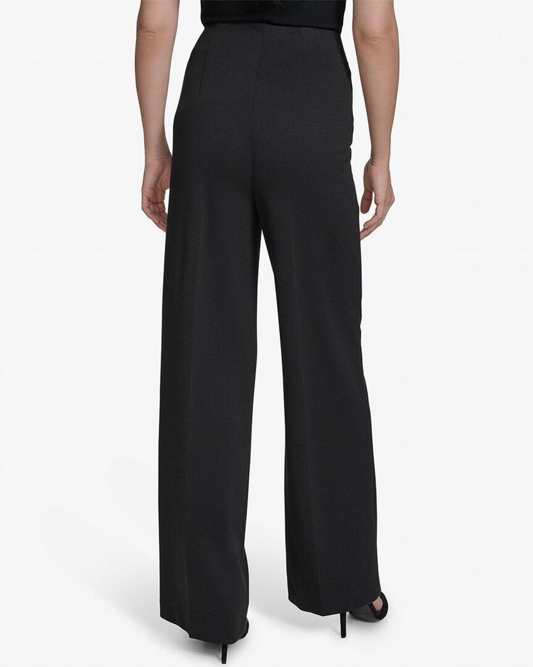 Halston Heritage Black Pull-On Pant