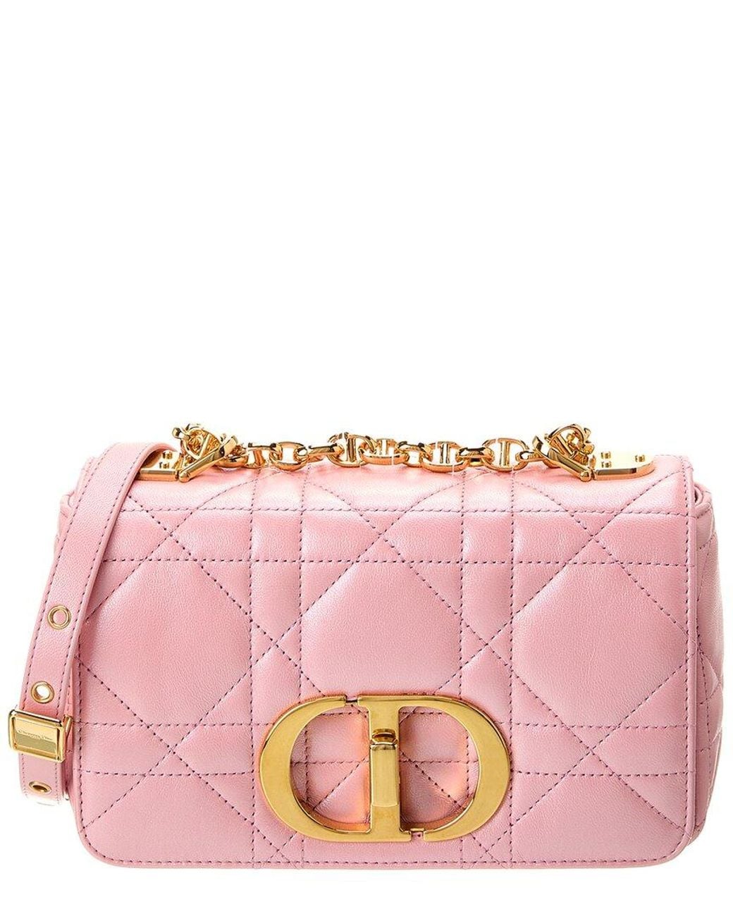 Dior Miss Caro Small Leather Shoulder Bag in Pink | Lyst UK