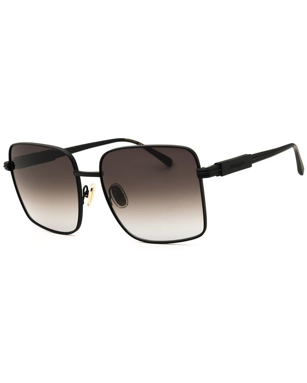 Ferragamo Black Sf330S 57Mm