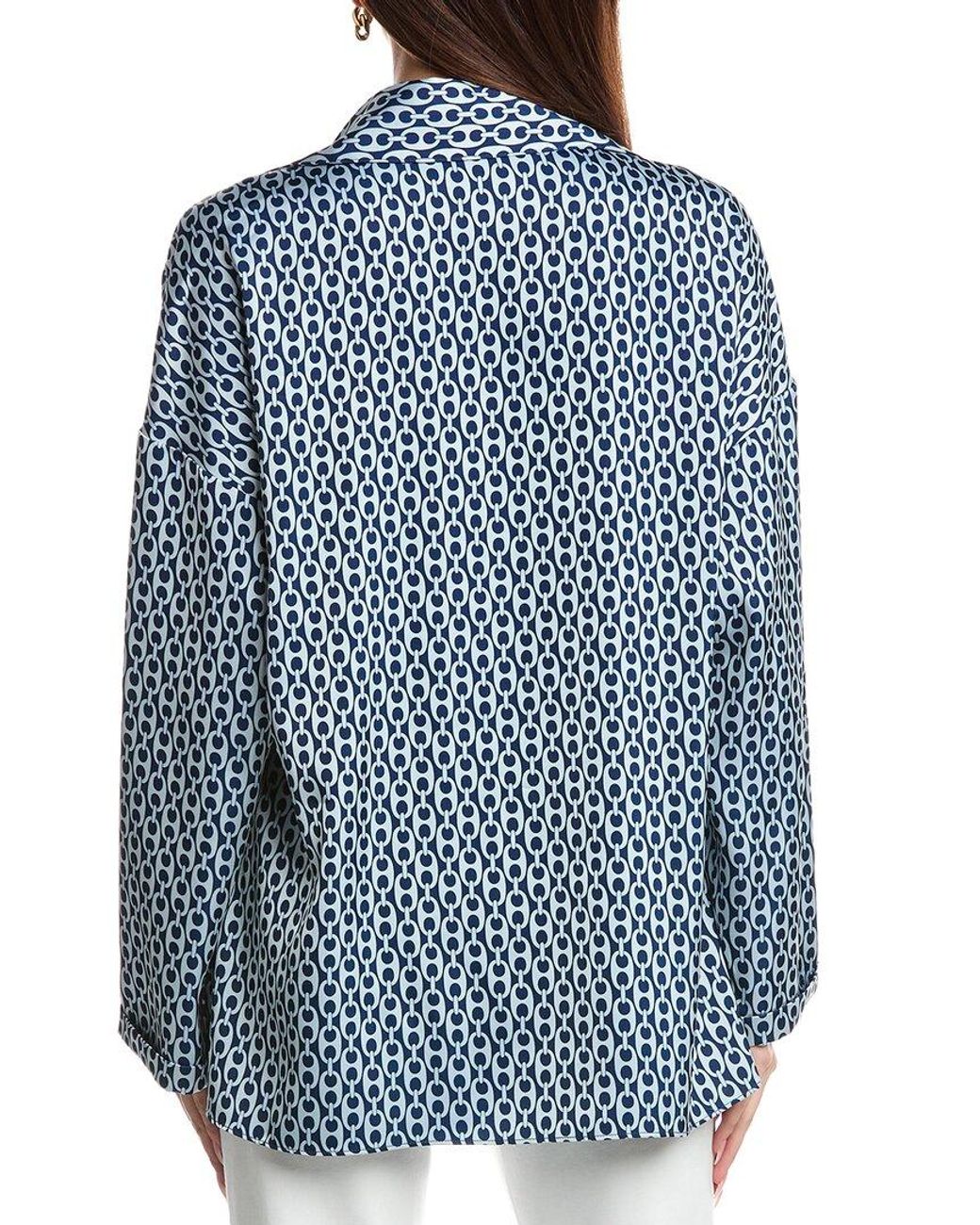 FLORA BEA NYC Blue Briar Blouse