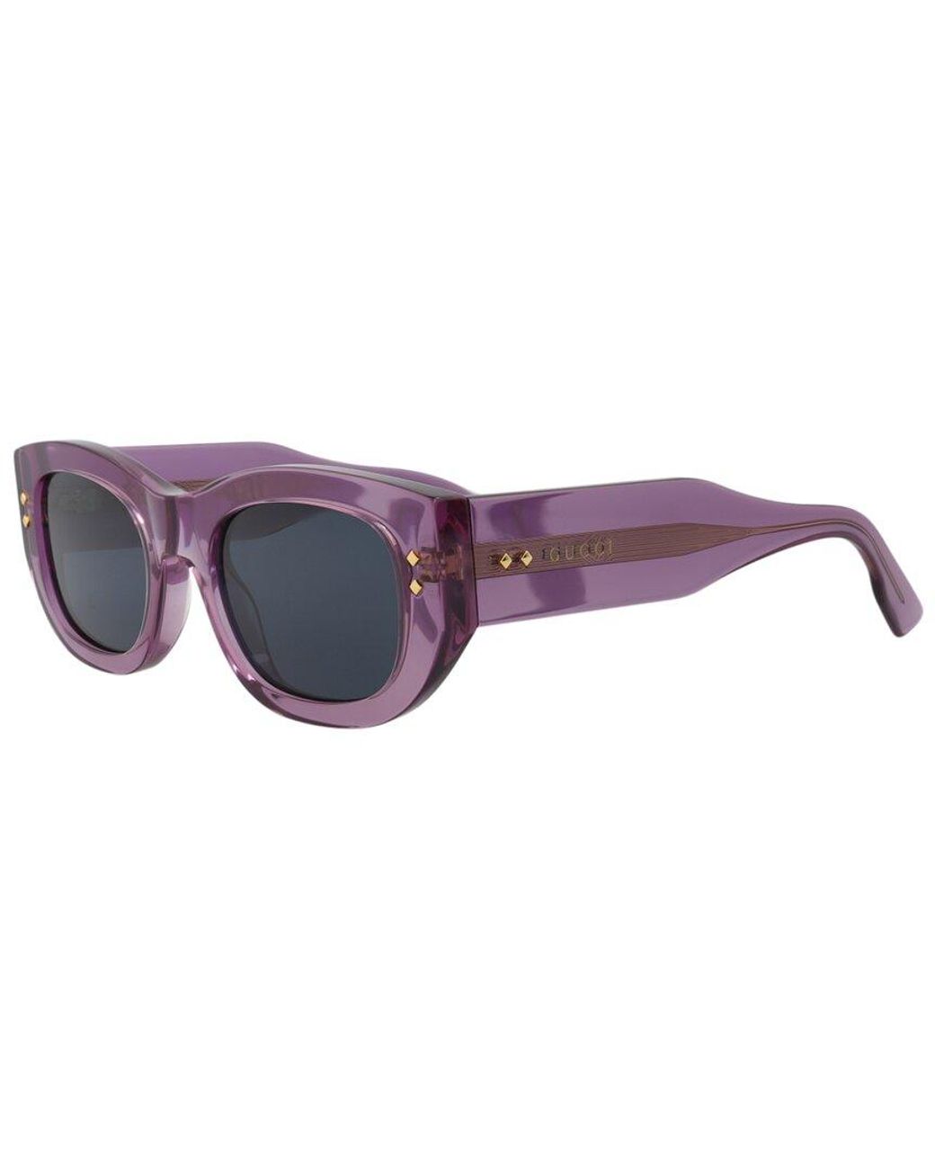 Gucci Purple 51Mm Sunglasses
