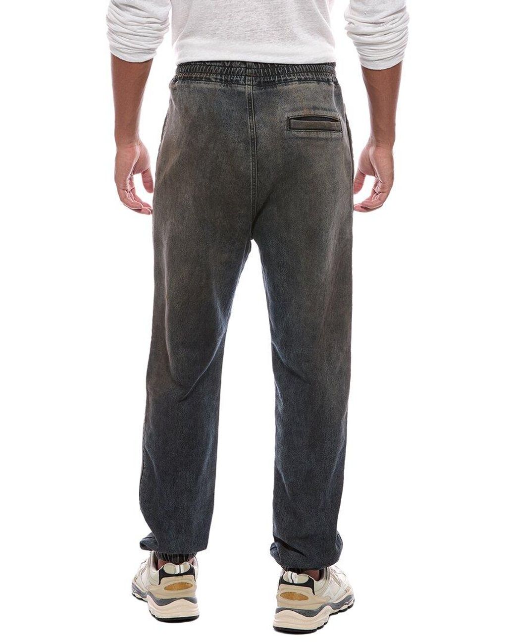 DIESEL Black D-Lab Pull-On Track Jean for men