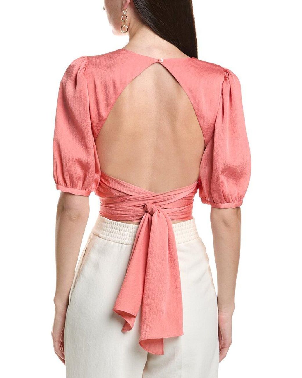 Ba&sh Red Wanto Top