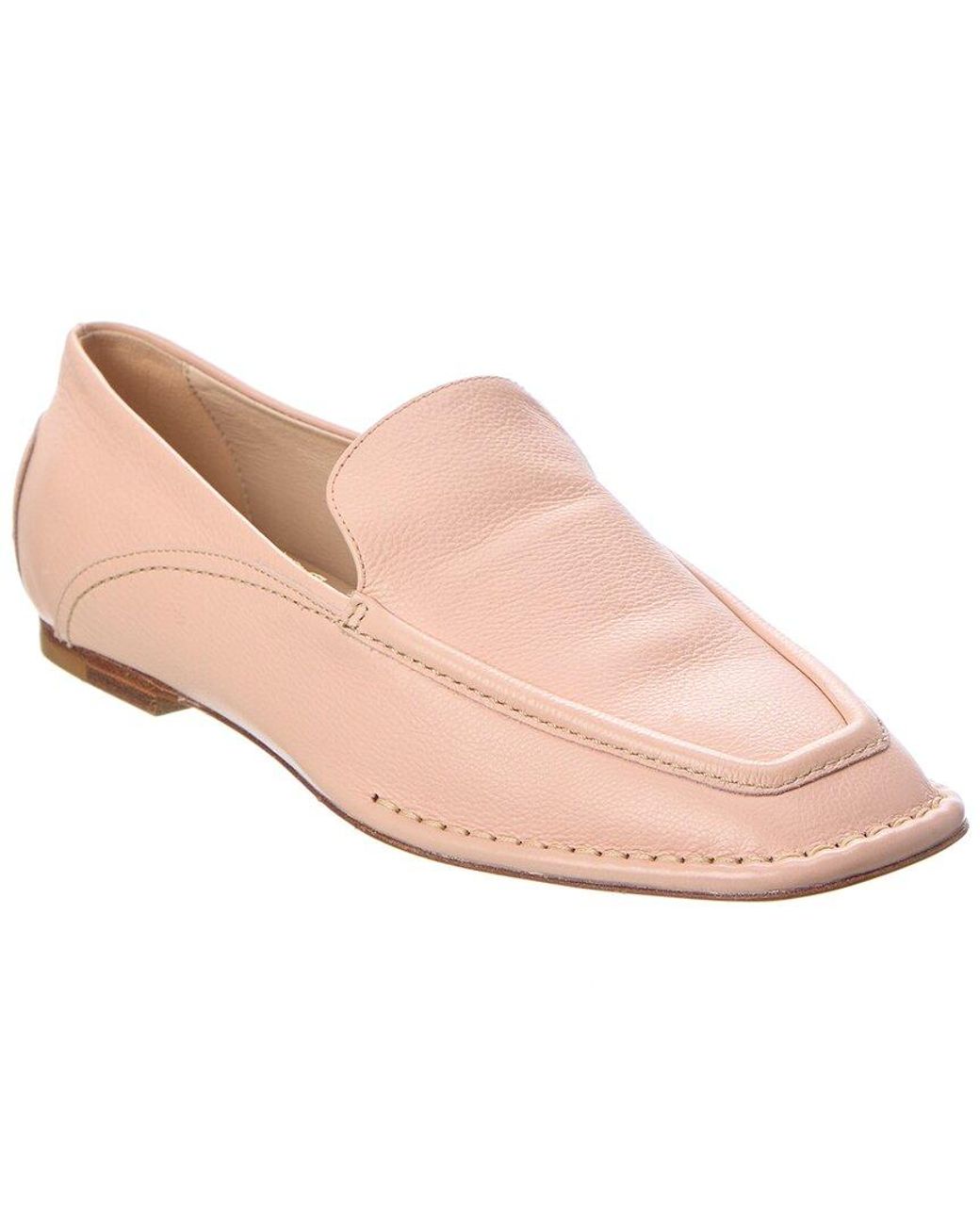 Tod's Pink Leather Loafer
