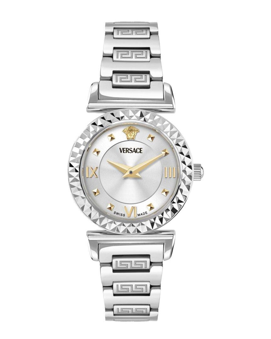 Versace White Mini Vanity Watch
