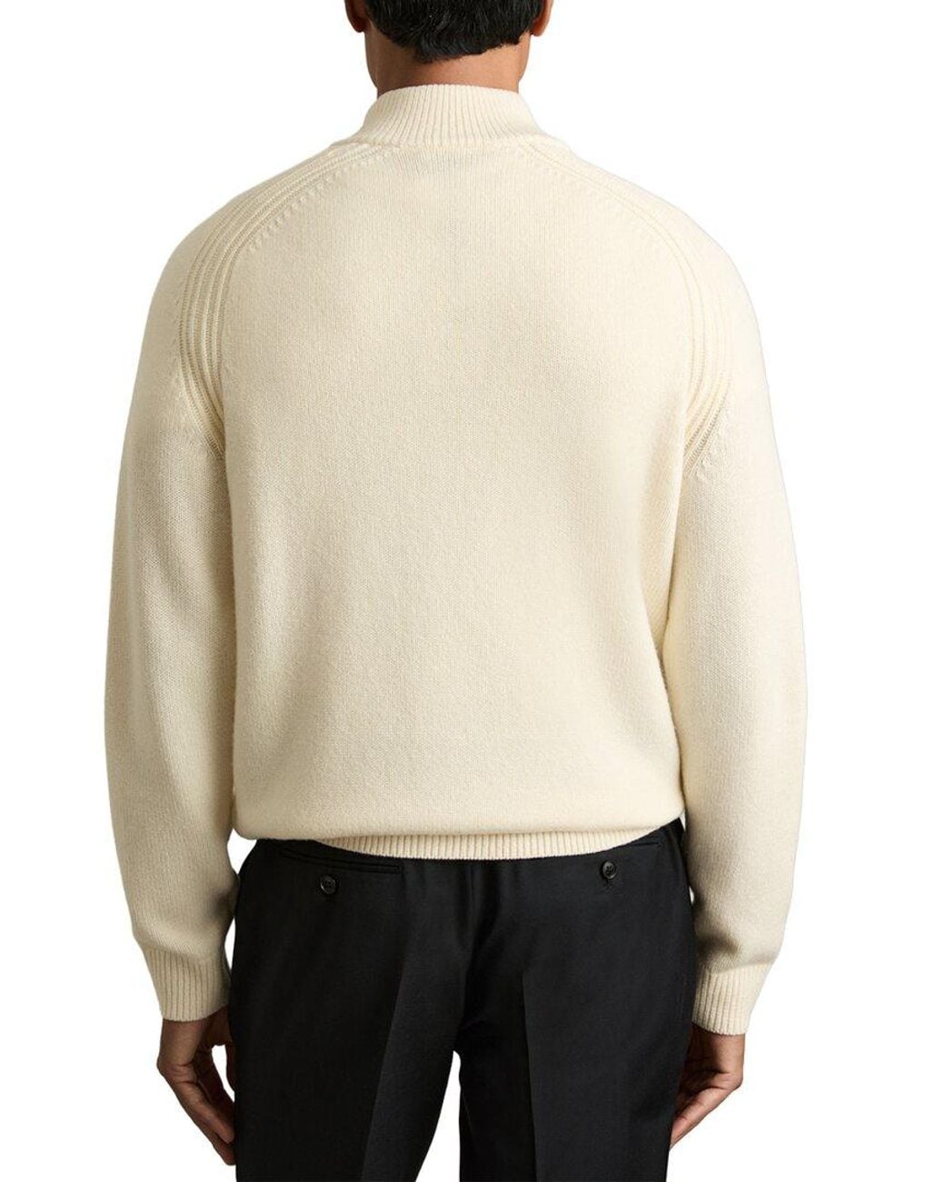 Reiss Natural Roberts Seam Detail Wo Wool-Blend Sweater for men